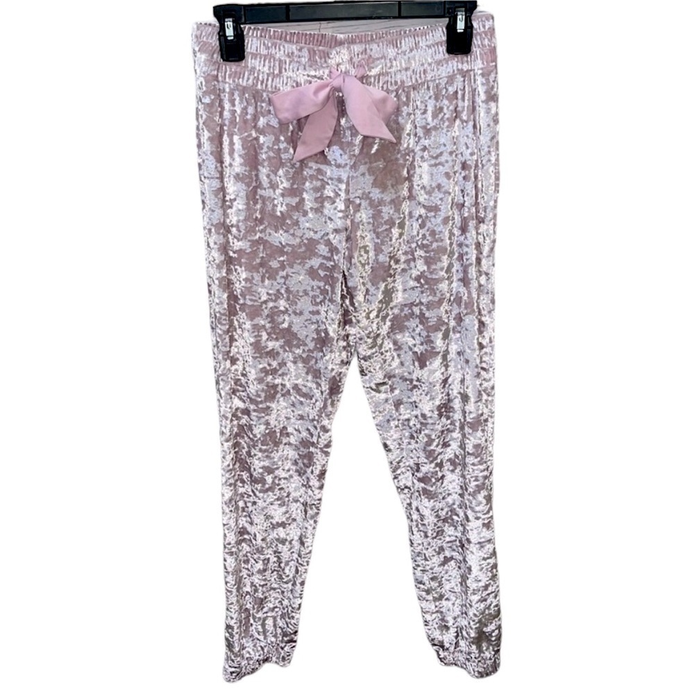 Victoria’s Secret Pink Velvet Pajama Pants